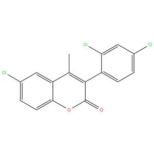 6-Chloro-3(2,4-Dichloro Phenyl)-4-Methyl Coumarin