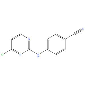 4-(4-Chloro-pyrimidin-2-ylamino)-benzonitrile