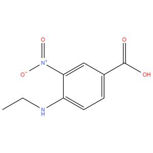 4- ( ethylamino ) -3 - nitrobenzoic acid