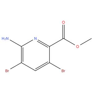 Methyl 6-amino-3,5-dibromopicolinate
