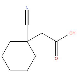 Gabapentin EP Impurity B
Gabapentin USP Related Compound B;(1- Cyanocyclohexyl)acetic acid