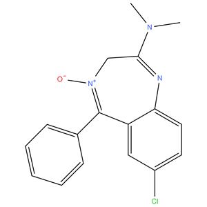 7-Chloro-2-(dimethylamino)-5-phenyl3H-benzo[e] [1,4]diazepine 4-oxide