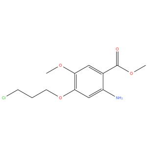 Methyl 2-amino-4-(3-chloropropoxy)-5-methoxybenzoate