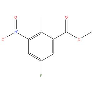 5-FLUORO-2-METHYL-3-NITRO BENZOIC ACID METHYL ESTER