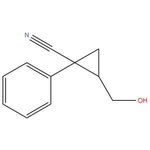 2-(hydroxymethyl)-1-phenylcyclopropanecarbonitrile