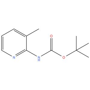 tert-butyl N-(3-methylpyridin-2-yl) carbamate