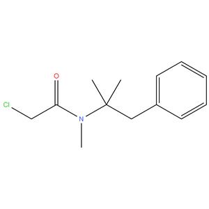 2-Chloro-N-(1,1-dimethyl-2-phenylethyl)-N-methylacetamide