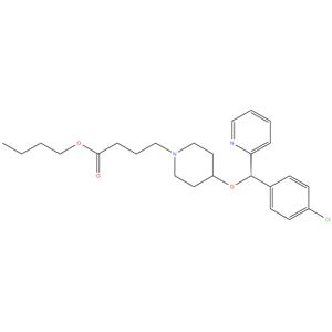 Bepotastine N-butyl ester