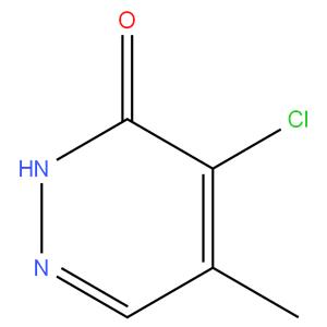 4 - chloro - 5 - methylpyridazin - 3 ( 2H ) -one