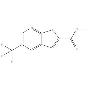 Thieno[2,3-b]pyridine-2-carboxylic acid, 5-(trifluoromethyl)-, methyl ester