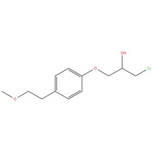 Metoprolol USP Related Compound B
(+/-)1-Chloro-2-hydroxy-3-[4-(2-methoxyethyl)phenoxy]- propane