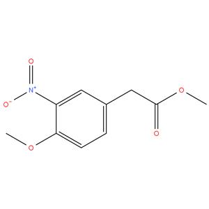 2-(4-METHOXY-3-NITRO PHENYL) ACETIC ACID METHYL ETSER