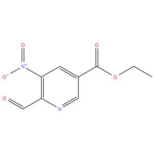 Ethyl 6-formyl-5-nitronicotinate