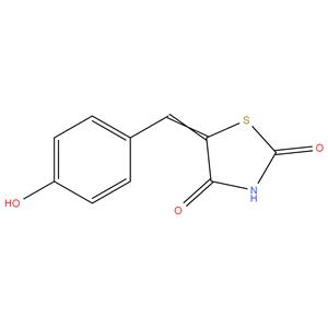 Pioglitazone impurity
5-(4-Hydroxybenzylidene)thiazolidine-2,4-dione