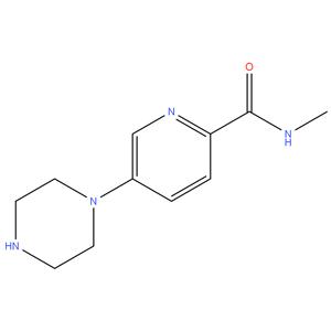 N-Methyl-5-(piperazin-1-yl)picolinamide
