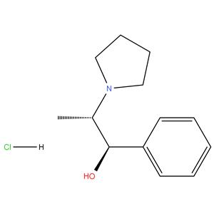 (1R,2S)-1-Phenyl-2-(1-pyrrolidinyl)-1-propanol hydrochloride