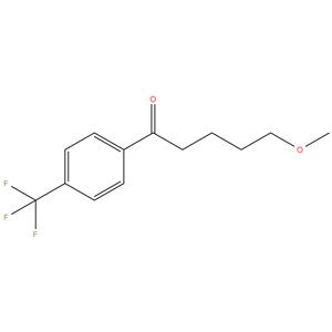 5-Methoxy-1-[4-(trifluoromethyl)phenyl]-1-pentanone