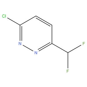 3 - chloro - 6- ( difluoromethyl ) pyridazine