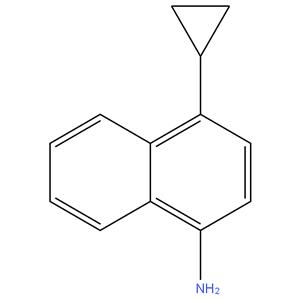 4-Cyclopropyl-1-naphthalenamine