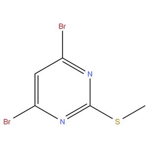 4,6-DIBROMO-2-(METHYL THIO) PYRIMIDINE