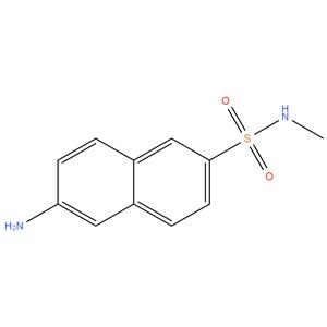 BROENNER'S SULFO METHYLAMIDE OR (2-NAPHYLAMINE-6-SULFO METHYL AMIDE) (2-NAMSA)