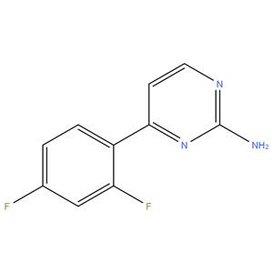 4-(2,4-difluorophenyl)pyrimidin-2-amine
