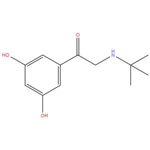 2- ( tert - butylamino ) -1- ( 3,5 - dihydroxyphenyl ) ethan - 1 - one