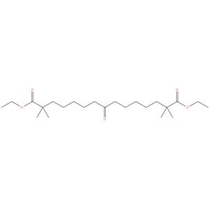 Diethyl 2,2,14,14-tetramethyl-8-oxopentadecanedioate
