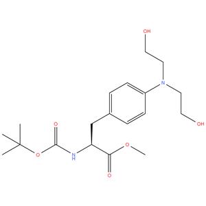 N-Boc-4-[bis(2-hydroxyethyl)amino]-L-phenylalanine methyl ester
