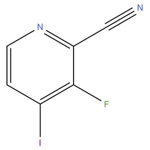 3-fluoro-4-iodopicolinonitrile