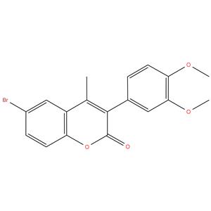 6-Bromo-3(3',4'-dimethoxyphenyl)-4-methylcoumarin