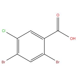 2,4-dibromo-5-chlorobenzoic acid