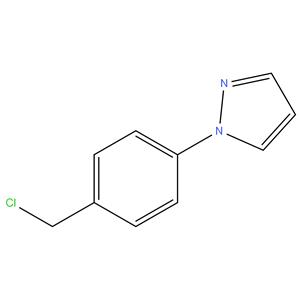 1-(4-(Chloromethyl)phenyl)-1H-pyrazole