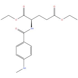Diethyl n-[4-(methyl amino)benzoyl]-d-glutamate
