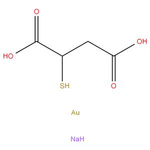 Sodium aurothiomalate