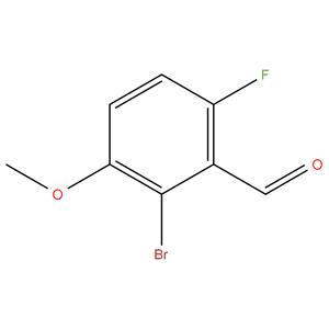 2-Bromo-6-fluoro-3-methoxybenzaldehyde