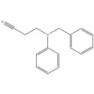 3-(N-benzylanilino)propanenitrile