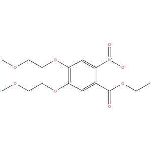 Ethyl 4,5-bis-(2-methoxy-ethoxy)-2-nitro-benzoate