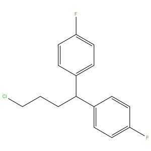 1,1-Bis-(4-fluorophenyl)-4-chlorobutane