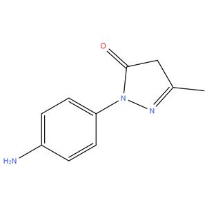 2-(4-Aminophenyl)-2,4-dihydro-5-methyl-3H-pyrazol-3-one