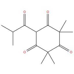 6-isobutyryl-2,2,4,4-tetramethylcyclohexane-1,3,5-trione