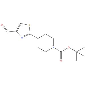 tert-Butyl 4-(4-formyl-1,3-thiazol-2-yl)piperidine-1-carboxylate