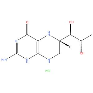 ( S ) -2 - amino - 6 - ( ( 1R , 2S ) -1,2 - dihydroxypropyl ) -5,6,7,8 - tetrahydropteridin - 4 ( 3H ) -one dihy
