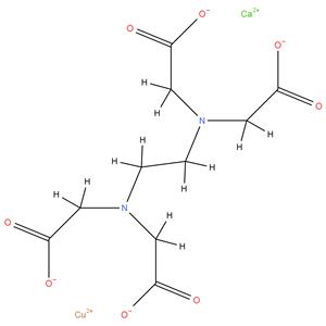 Copper calcium edetate