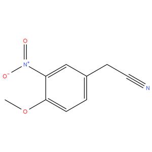 4-METHOXY-3-NITRO BENZYL CYANIDE