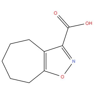 5,6,7,8-tetrahydro-4H-cyclohepta[d]isoxazole-3-carboxylic acid