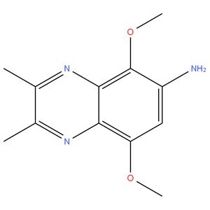 6-AMINO-5, 8-DIMETHOXY-2,3-DIMETHYLQUINOXALINE