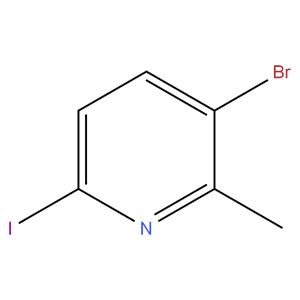 3-Bromo-6-iodo-2-methylpyridine
