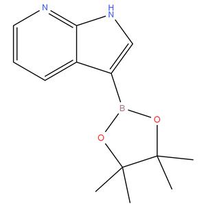 3-(4,4,5,5-tetramethyl-1,3,2-dioxaborolan-2-yl)-1H-pyrrolo[2,3-b]pyridine