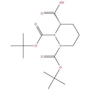 (S)-tetrahydropyridazine-1,2,3-tricarboxylic acid 1,2-di- tert-butyl ester